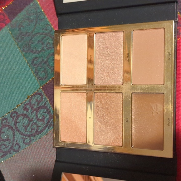 Tarte Tarteist Pro Glow Highlight & Contour Palette Makeup 6 Shimmer Matte NEW - Picture 6 of 11